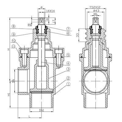 _0028_RG 14-Thread End Angle type drawing