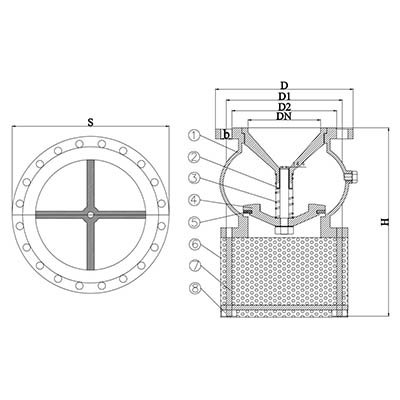 _0000_FOOT VALVE 01 DN50-DN300